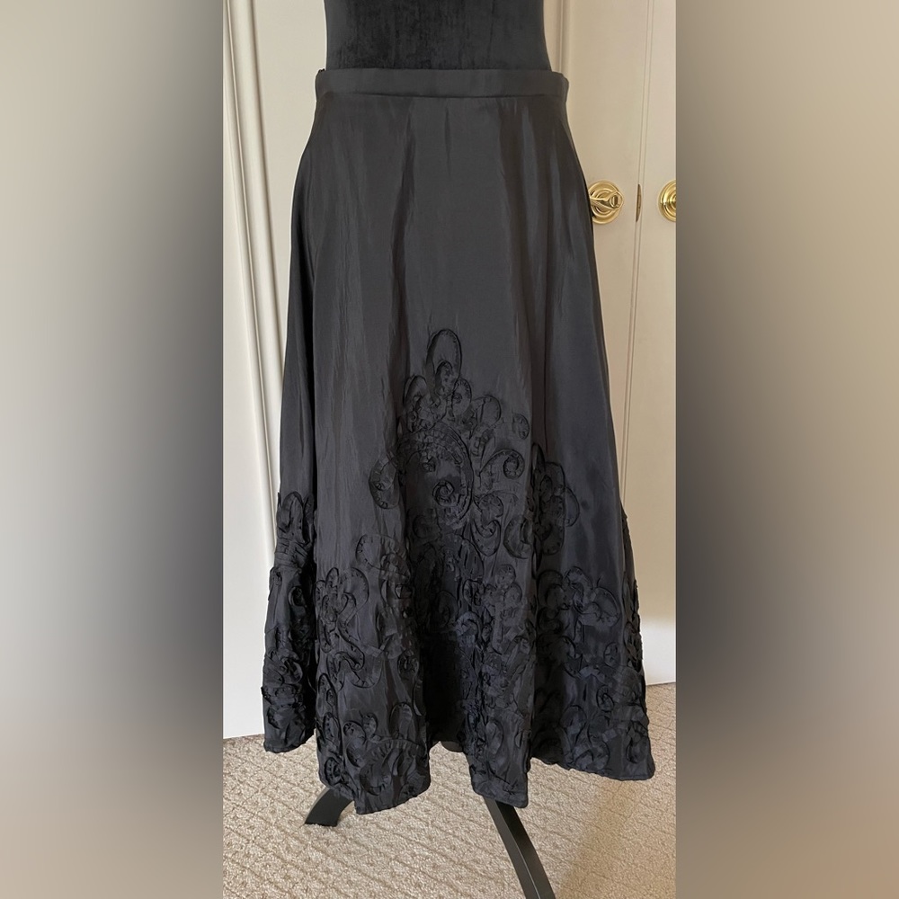 Vintage Onyx Nite Black Skirt